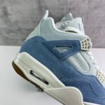 Nike  Air Jordan 4 Denim “Worn Blue” ナイキ  エアジョーダン4 デニム “ウォーンブルー” IB6716-100 - 图片 4