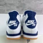 Nike SB Air Jordan 4 Retro SP “Summit White/Navy” ナイキ SB エアジョーダン4 レトロ SP “サミットホワイト/ネイビー” DR5415-100 - 图片 8