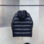 Moncler maya series solid color lacquered down jacket“BLACK”（0911A536006895099） - 图片 3