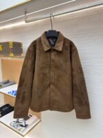 Louis Vuitton embroidered suede long-sleeved jacket/shirt - 图片 13