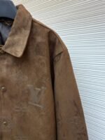 Louis Vuitton embroidered suede long-sleeved jacket/shirt - 图片 5