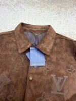Louis Vuitton embroidered suede long-sleeved jacket/shirt - 图片 3