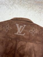 Louis Vuitton embroidered suede long-sleeved jacket/shirt - 图片 11