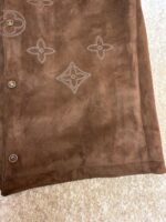 Louis Vuitton embroidered suede long-sleeved jacket/shirt - 图片 6