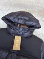 Burberry logo intarsia down jacket - 图片 16