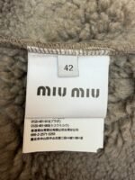 Miu Miu Merard fleece coat - 图片 17