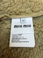 Miu Miu Merard fleece coat - 图片 4